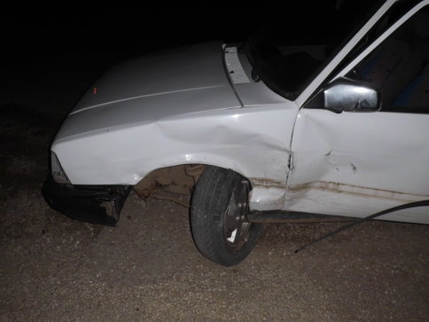 İki Araç Birbirine Girdi