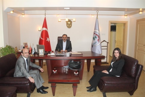 Halk Bankası Müdürü'nden Başkan Yazıcı'ya Ziyaret