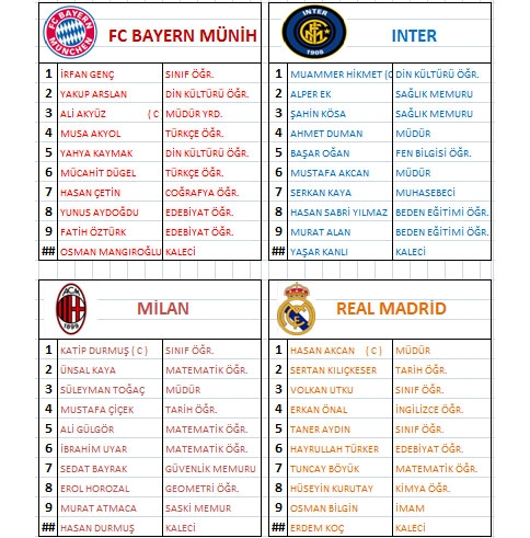 Akyazı’da El Clasico  Heyecanı 