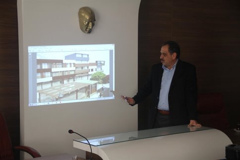 Çarşı İçindeki Tüm Binaların Dış Cephe Kaplaması Yapılacak