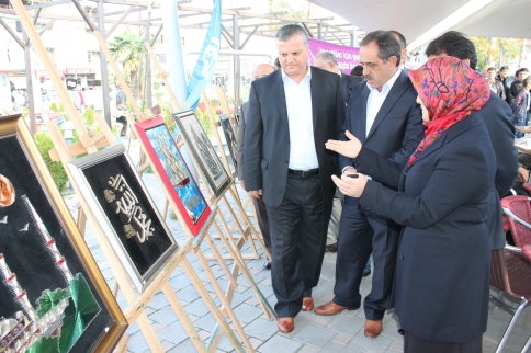 Engellilerin Filografi Sergisine Büyük İlgi