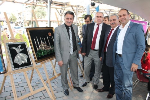 Engellilerin Filografi Sergisine Büyük İlgi