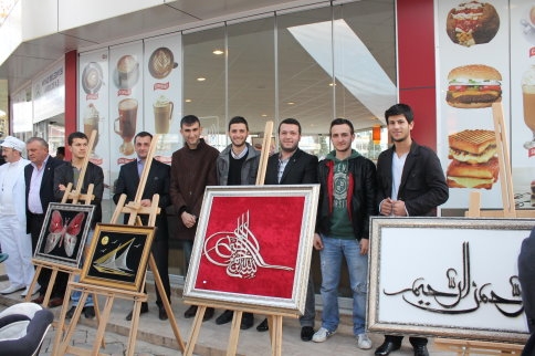 Engellilerin Filografi Sergisine Büyük İlgi