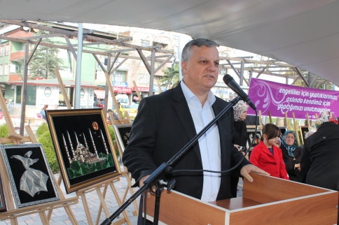 Engellilerin Filografi Sergisine Büyük İlgi