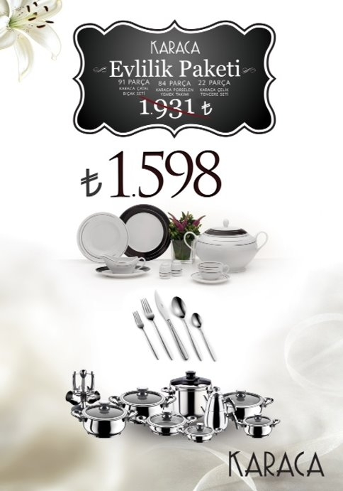 SULTAN ÇEYİZ'DEN Tam 227 Parça Dört Dörtlük Mega Çeyizim Kampanyası