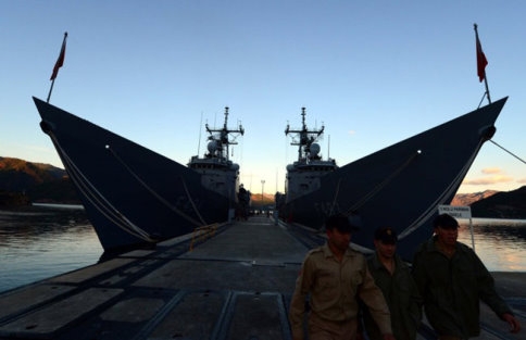 Donanmamızın gögüs kabartan kareleri