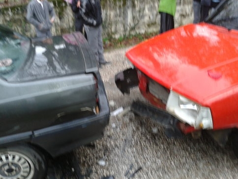 Taşburun’da Trafik Kazası