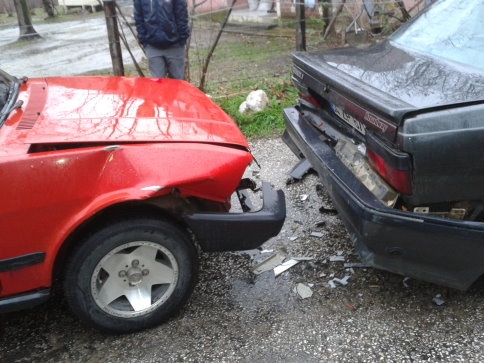 Taşburun’da Trafik Kazası