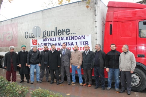 Suriye Halkına 2 Tır Yardım