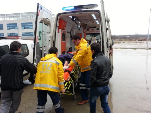 112 Ekiplerinin yoğun mesaisi