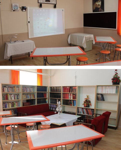 Erdoğdu Ortaokulu’nda İnteraktif Sınıfı Açıldı