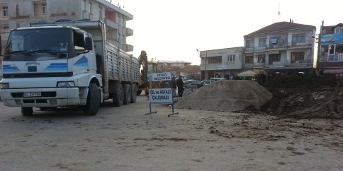 Kızılay Meydanında Çalışmalar Başladı