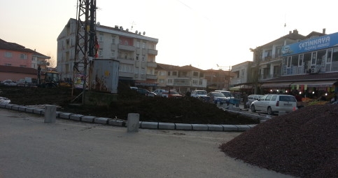 Kızılay Meydanında Çalışmalar Başladı