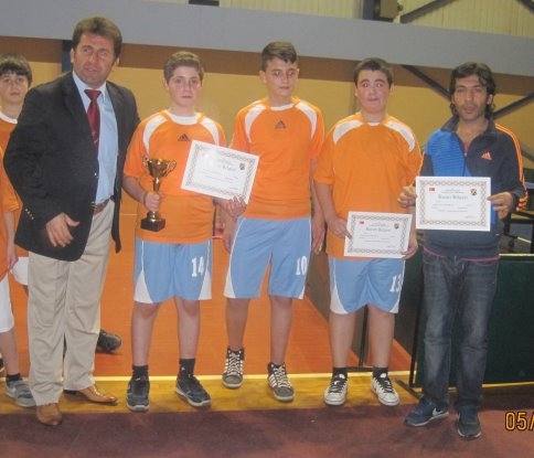 Masa Tenisinde A.H.Tunçsoy İl 2.’si Oldu