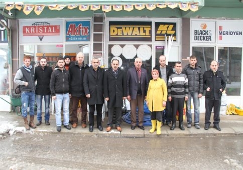 BAŞKAN YAZICI'DAN ESNAF ZİYARETLERİ DEVAM EDİYOR…