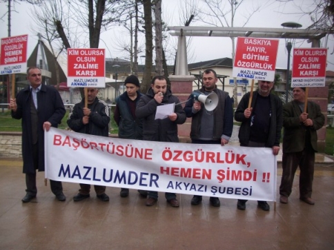 312. Başörtüsü Eylemi Gerçekleştirildi