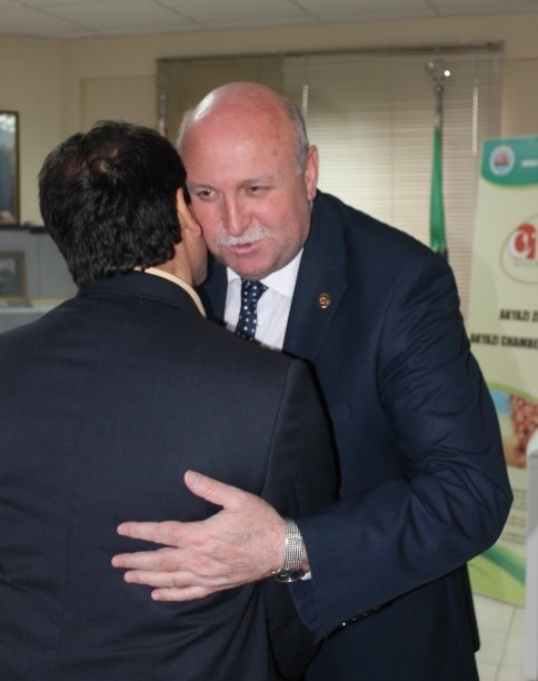 İlçe Teşkilatı Ziraat Odasına Ziyarette Bulundu