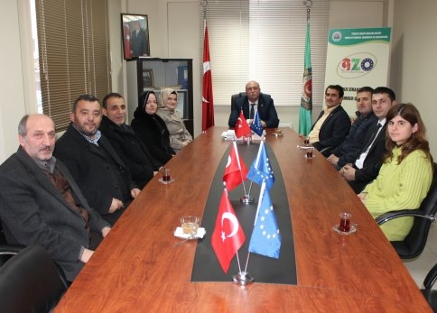 İlçe Teşkilatı Ziraat Odasına Ziyarette Bulundu