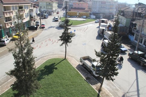 Kızılay Meydanında Peyzaj Düzenlemesi Tamamlandı