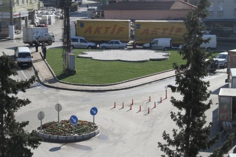 Kızılay Meydanında Peyzaj Düzenlemesi Tamamlandı