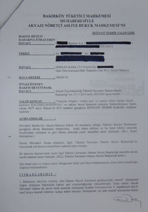 5 Bankaya Kesintilerin İadesi İçin Dava Açtı