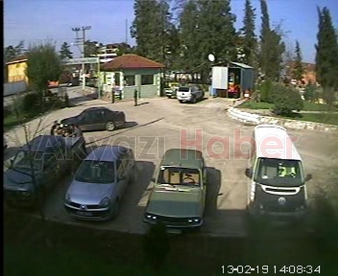 Güpe gündüz Darp Saniye Saniye Kamerada