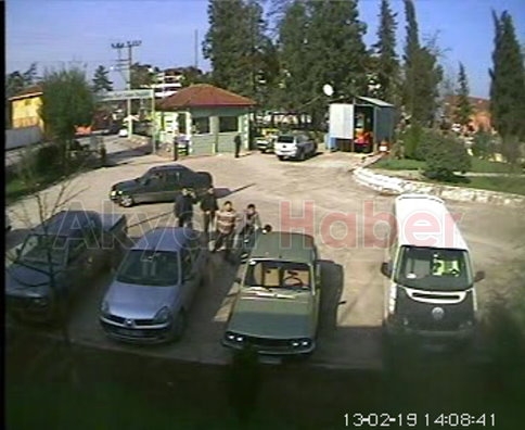 Güpe gündüz Darp Saniye Saniye Kamerada