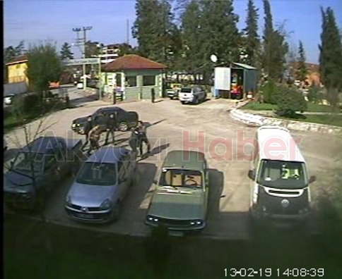 Güpe gündüz Darp Saniye Saniye Kamerada