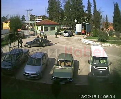 Güpe gündüz Darp Saniye Saniye Kamerada