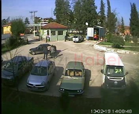 Güpe gündüz Darp Saniye Saniye Kamerada