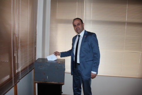 Akyazı Muhtarlar Derneğinde Seçim Başladı