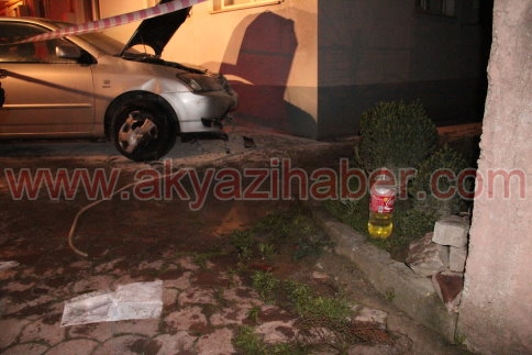 Fabrikatör İş Adamının otomobili kundaklandı