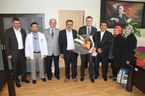 Başkan Yazıcı'dan 14 Mart Tıp Bayramı Ziyaretleri