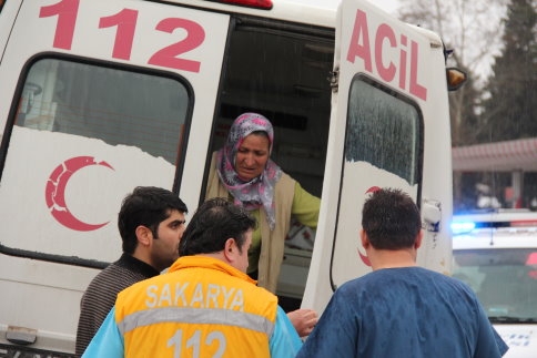 Ambulans Kaza Yaptı