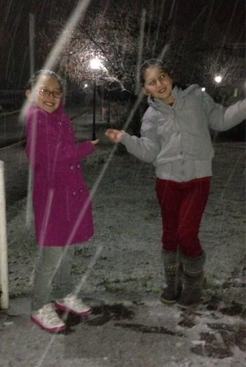 Akyazı'da Kar Sürprizi