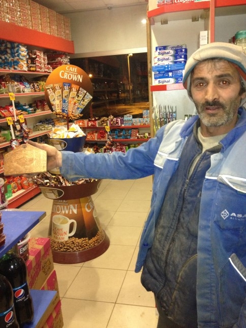 Kestiği Ağaçta çıkan Şekil Şaşırttı