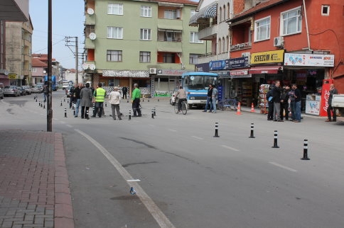 Kavşak Çalışmaları Devam Ediyor