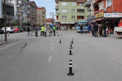 Kavşak Çalışmaları Devam Ediyor