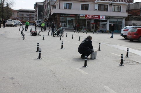 Kavşak Çalışmaları Devam Ediyor