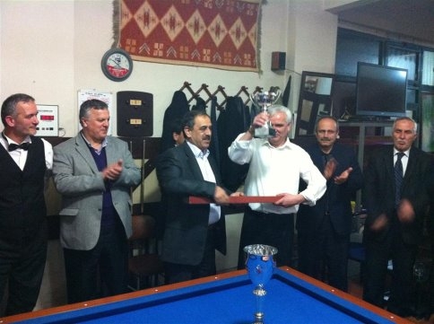 Akyazı Belediyesi Bilardo Şampiyonası Sona Erdi