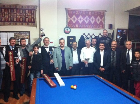 Akyazı Belediyesi Bilardo Şampiyonası Sona Erdi