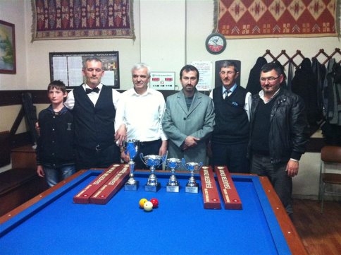 Akyazı Belediyesi Bilardo Şampiyonası Sona Erdi