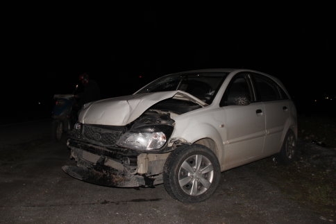 Batakköy kavşağı civarında trafik kazası 