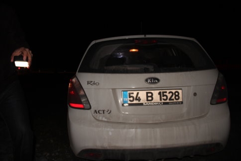 Batakköy kavşağı civarında trafik kazası 