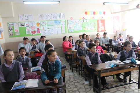 İnönü İlköğretim Okulunda Tatbikat