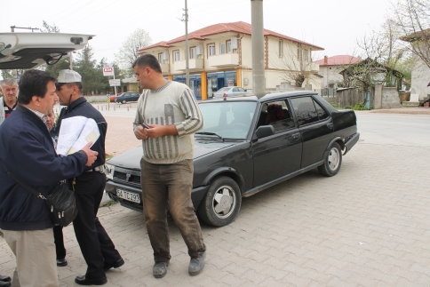 Adliye Önünde Trafik Kazası