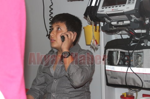 Akyazı Batakköy caddesinde trafik kazası