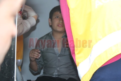 Akyazı Batakköy caddesinde trafik kazası