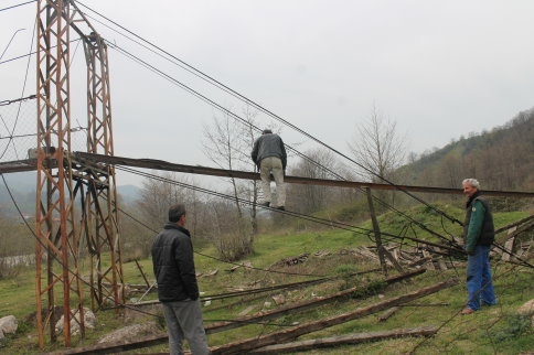 Asma Köprü Onarılıyor