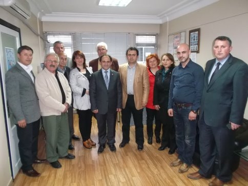 Chp’den Emlak Komisyoncuları Meslek Odası’na Ziyaret